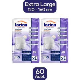 Lorina Plus XL 60 Adet Emici Külot