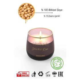 Lorinna Paris İstanbul Gülü 160 g Kokulu Mum