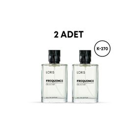 Loris K-270 Frequence Oryantal-Çiçek EDP 2x50 ml Kadın Parfüm