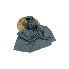 Loryan Scarf Gri Viva Crush Pamuklu Şal