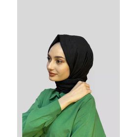 Loryan Scarf Siyah Viva Crush Pamuklu Şal