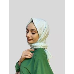 Loryan Scarf Su Yeşili Viva Crush Pamuklu Şal