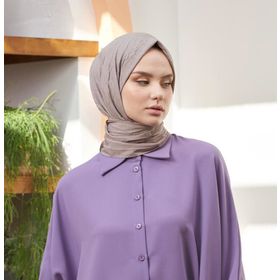 Loryan Scarf Taş Rengi Viva Crush Pamuklu Şal