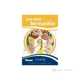 LOS SIETE HERMANITOS + CD (LEEF NIVEL-3) 7-10 YAŞ İSPANYOLCA OKUMA KITABI - CECILIA PISOS
