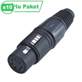 Losen LA1011-5 5-Pin XLR Dişi Konnektör