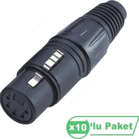 Losen LA1011-5 5-Pin XLR Dişi Konnektör