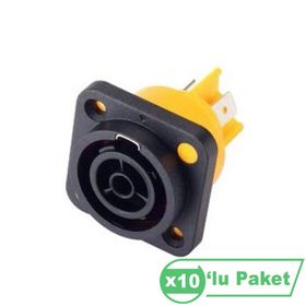 Losen LD4043-F Powercon WP Soket 10'lu Konnektör