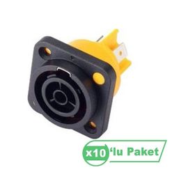 Losen LD4043-F Powercon WP Soket 10'lu Konnektör