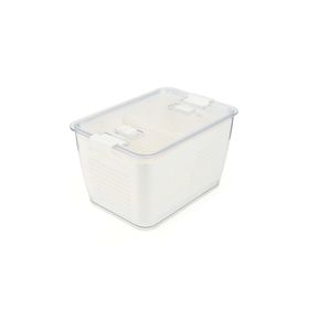 Lossa 9 lt Süzgeçli Beyaz Saklama Kabı