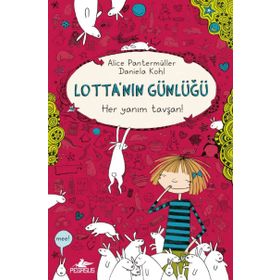 Lotta’nın Günlüğü Her Yanım Tavşan! Ciltli - Alice Pantermüller
