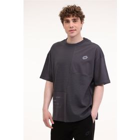 Lotto M-Perla Tee 5FX Gri Kısa Kollu Erkek T-shirt