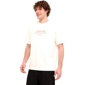 Lotto M-Zahın Tee 5FX Bej Kısa Kollu Erkek T-shirt