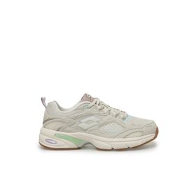 Lotto Norwell Bej Kadın Sneaker Yürüyüş Ayakkabısı