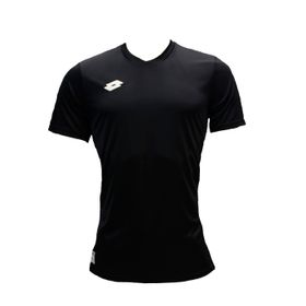 Lotto R4267 Yuvarlak Yaka Siyah T-Shirt