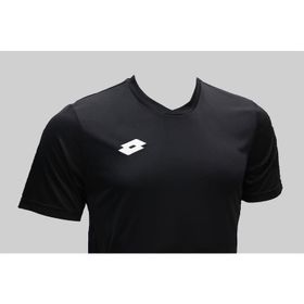 Lotto R4267 Yuvarlak Yaka Siyah T-Shirt