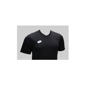 Lotto R4267 Yuvarlak Yaka Siyah T-Shirt