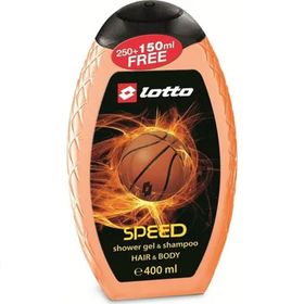 Lotto Speed 400 ml Erkek Vücut ve Saç Şampuanı