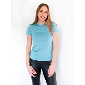 Lotto W1111 Kadın Su Yeşili Düz T-Shirt