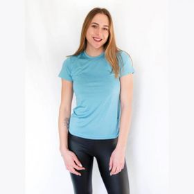 Lotto W1111 Kadın Su Yeşili Düz T-Shirt