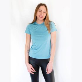 Lotto W1111 Kadın Su Yeşili Düz T-Shirt