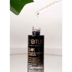 Lotus 30 ml Global Cosmetıc Yaşlanma Karşıtı 24k Altın Parçacıklı Gold Serum