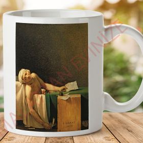 Louıs David the Death of Marat Baskılı Kupa