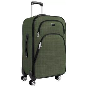Louisiana Polo 1081 Haki Kumaş 4 Teker Büyük Boy Valiz