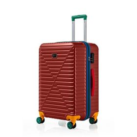 Louisiana Polo 1088 Bordo Orta Boy Polikarbon 4x2 Teker Valiz