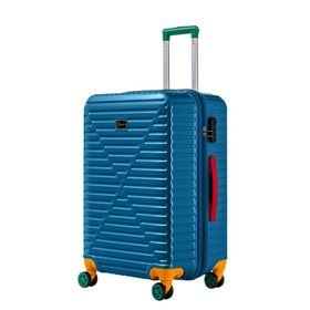 Louisiana Polo 1088 Turkuaz %100 Polikarbon 4x2 Teker Orta Boy Valiz