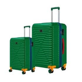 Louisiana Polo 1088 Yeşil Büyük Boy ve Kabin Boy 2'li Valiz Seti