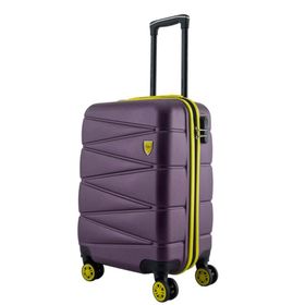 Louisiana Polo 1164 Büyük Boy 4x2 Teker Mor Valiz