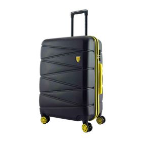 Louisiana Polo 1164 Büyük Boy 4x2 Teker Siyah Valiz