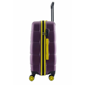 Louisiana Polo 1164 Mor 4x2 Teker Büyük ve Kabin Boy 2'li Valiz Seti