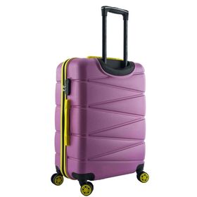 Louisiana Polo 1164 Pembe 4x2 Teker Büyük ve Kabin Boy 2'li Valiz Seti