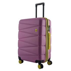 Louisiana Polo 1164 Pembe 4x2 Teker Büyük ve Kabin Boy 2'li Valiz Seti