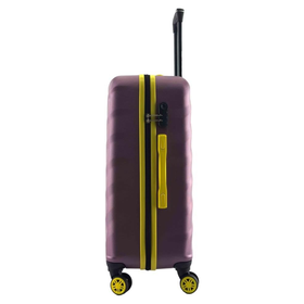 Louisiana Polo 1165 Rose 4x2 Teker Büyük ve Orta Boy 2'li Valiz Seti