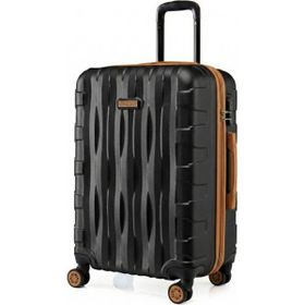 Louisiana Polo 1167 4x2 Teker Siyah Taba Büyük Boy Valiz