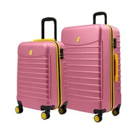 Louisiana Polo 1168 Pembe 2'li Orta Kabin Boy Valiz Seti