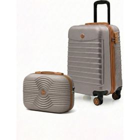 Louisiana Polo 1168 Taş Taba Makyaj Çanta Kabin Boy Valiz