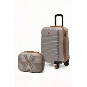 Louisiana Polo 1168 Taş Taba Makyaj Çanta Kabin Boy Valiz