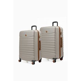 Louisiana Polo 1168 Vizon Taba Büyük Boy / Orta Boy 2'li Valiz Seti