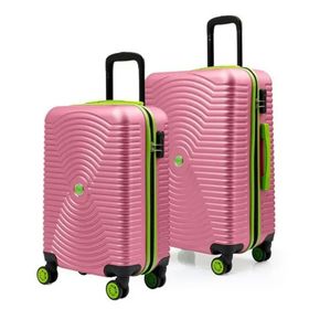 Louisiana Polo 1169 Pembe 2'li Orta Kabin Boy Valiz Seti