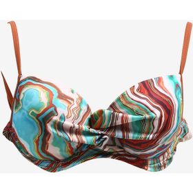 Louren LRN23YMM8516 Açık Kahve Kadın Bikini Üst