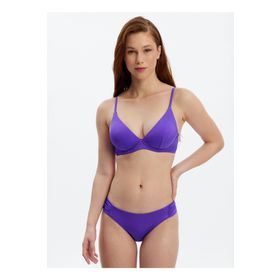 Louren LRN23YMM8516 Mor Kadın Bikini Üst