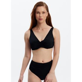 Louren LRN23YMM8527 Siyah Kadın Bikini Üst