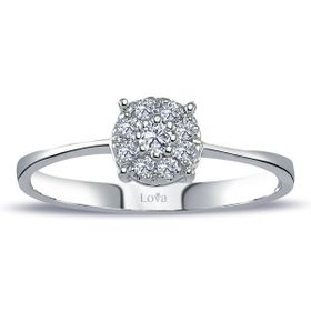 Lova 1010414 0,80 Karat Tektaş Görünümlü Pırlanta Yüzük