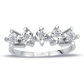 Lova 1020450 0,60 Karat Efektli Pırlanta Beştaş Yüzük