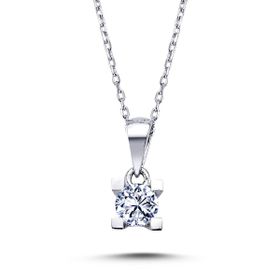 Lova 2010003 0,26 Karat Pırlanta Tektaş Kolye