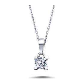 Lova 2010003 0,26 Karat Pırlanta Tektaş Kolye
