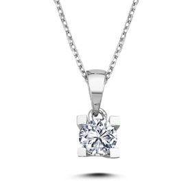 Lova 2010004 0,40 Karat Pırlanta Tektaş Kolye